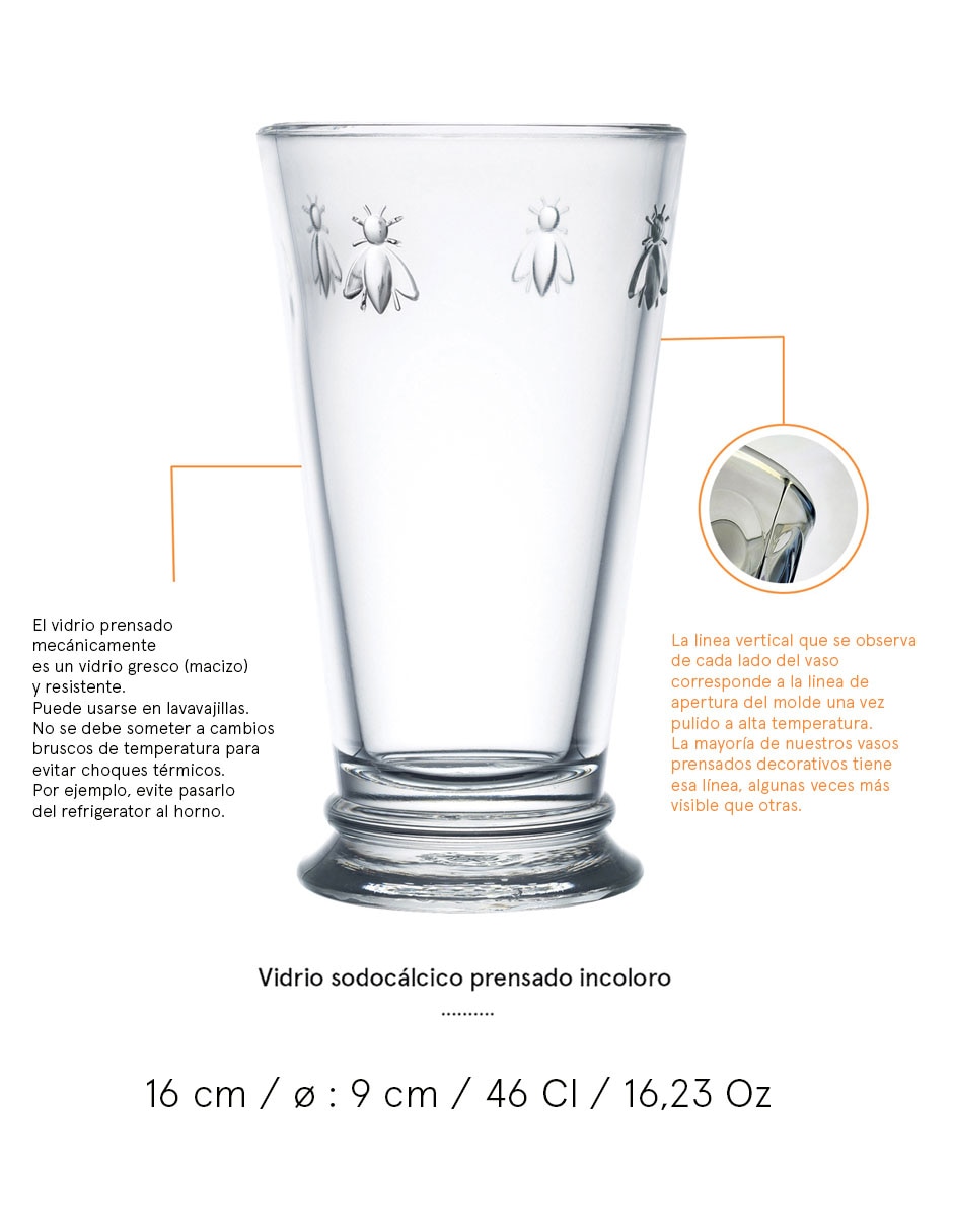 Vaso High Ball de vidrio 3