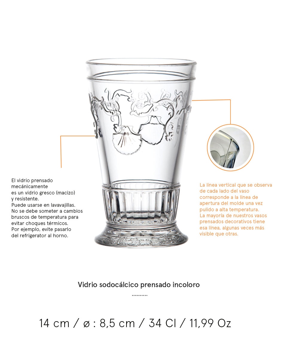 Vaso High Ball de vidrio 3