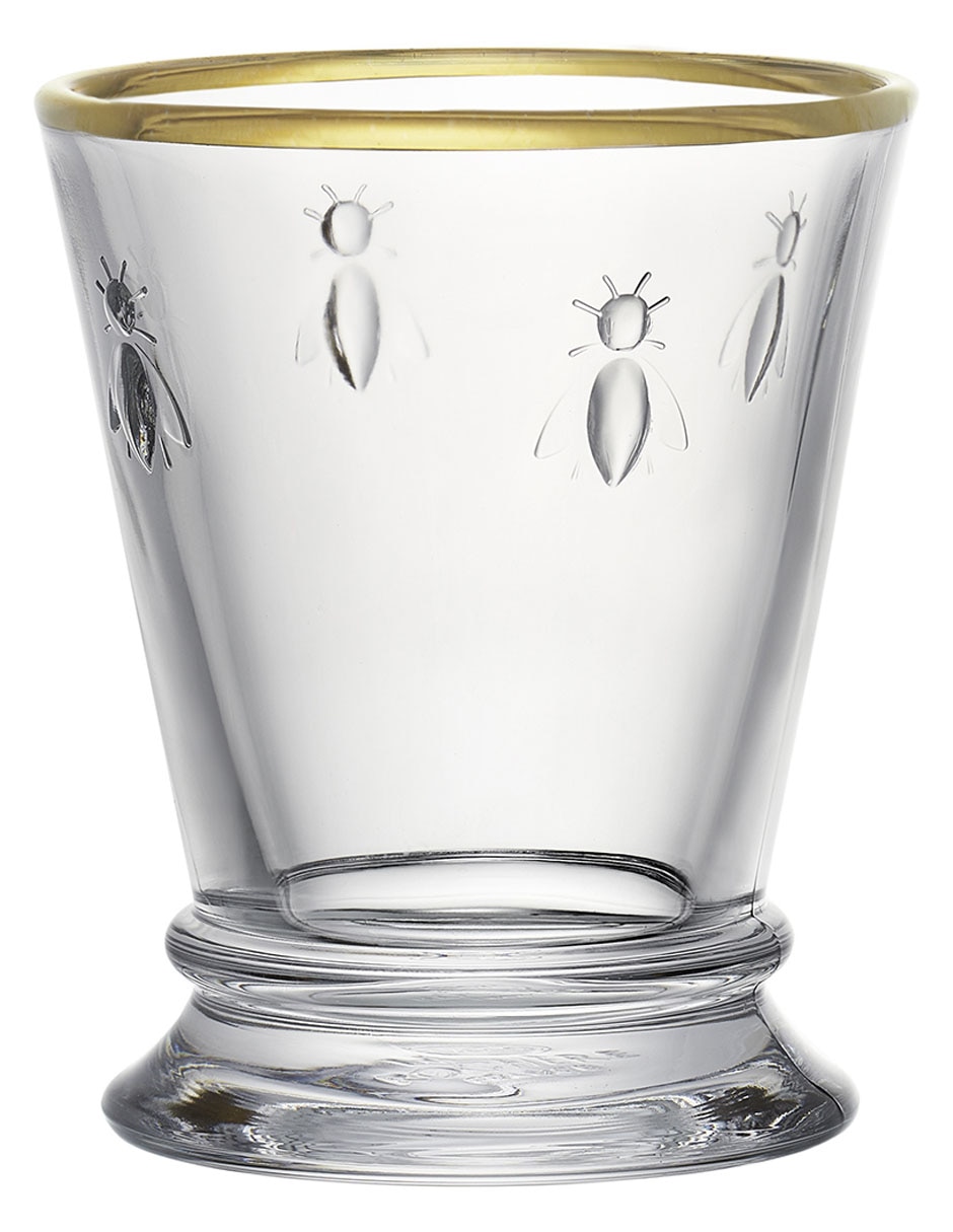 Set vasos Abeille de vidrio con 4 piezas 2
