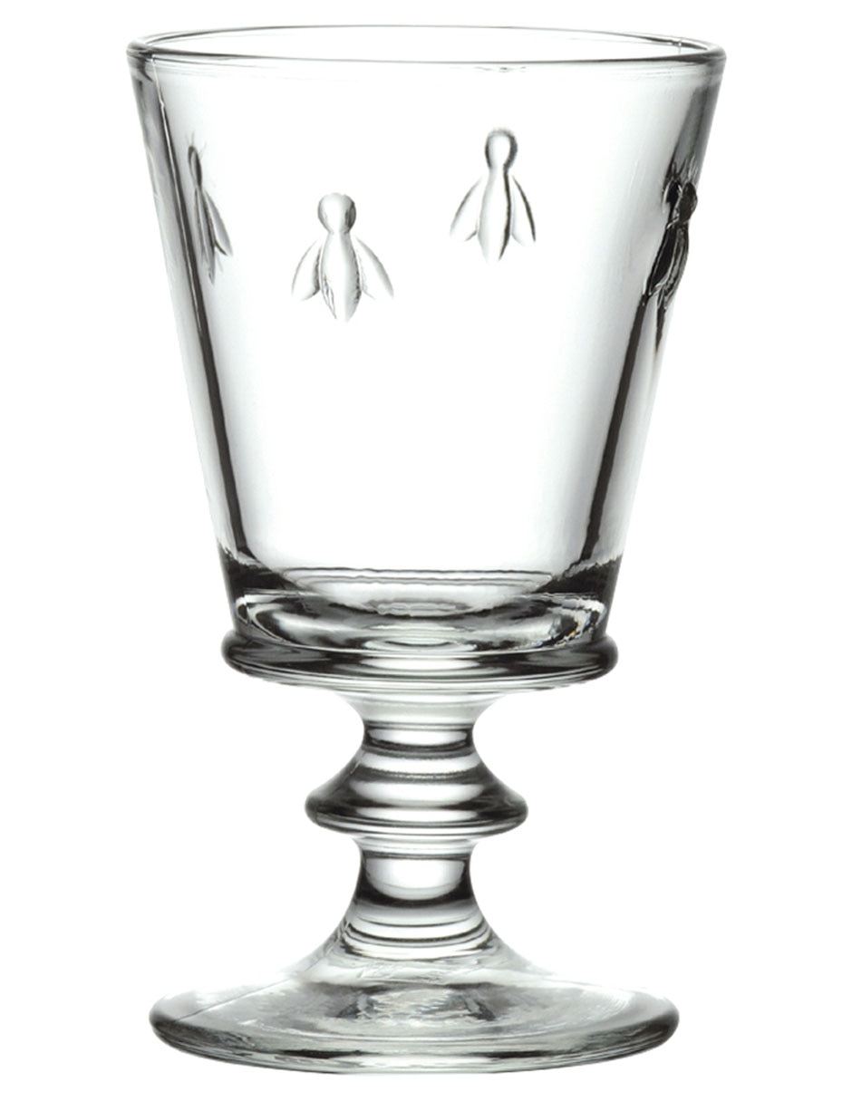 Copa para vino de vidrio