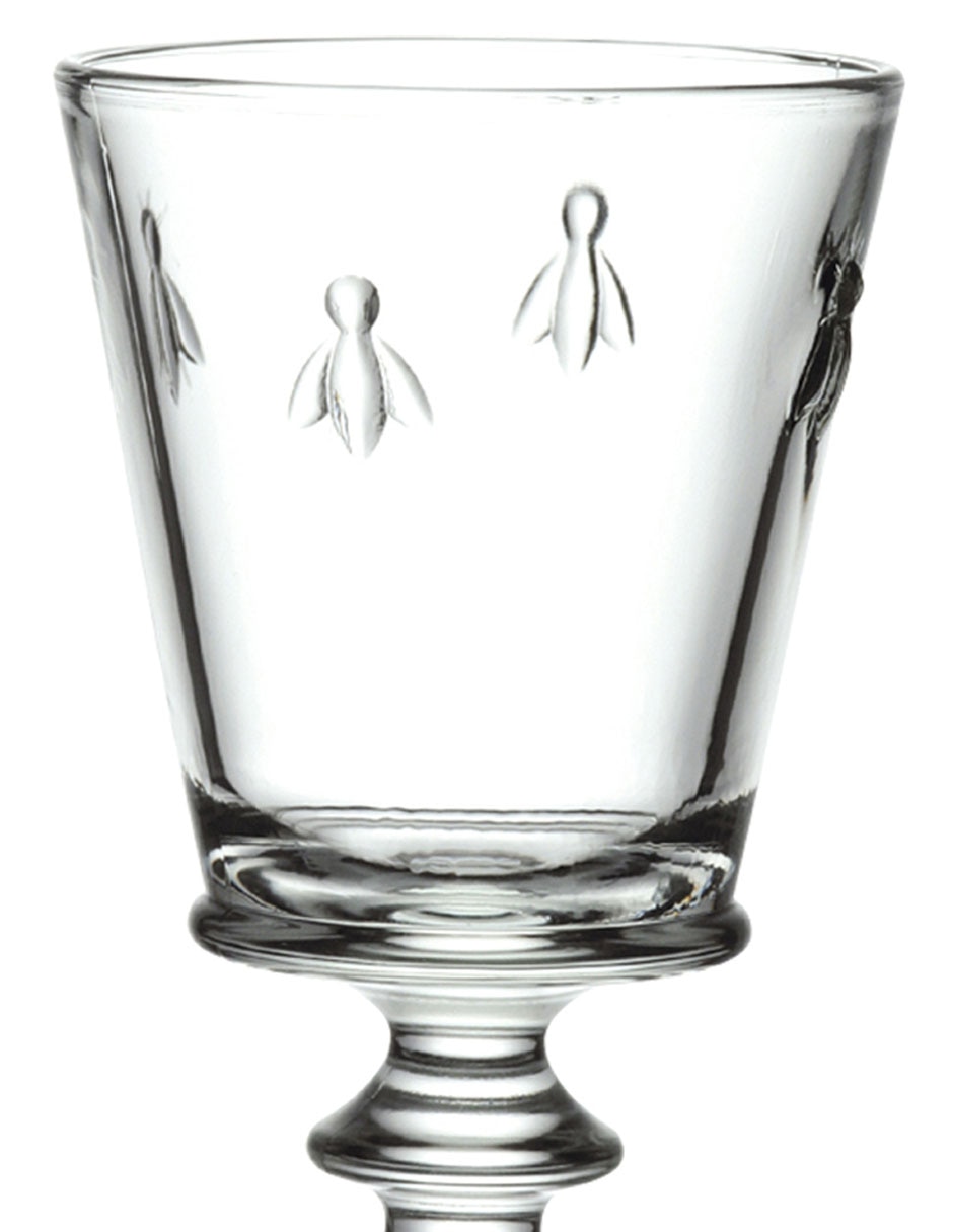 Set de copas para agua de vidrio 2