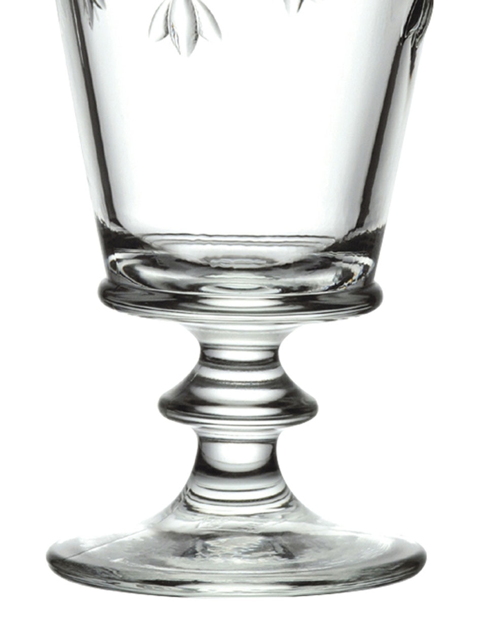 Set de copas para agua de vidrio 3