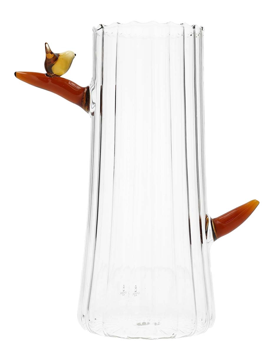 Florero birds de borosilicato