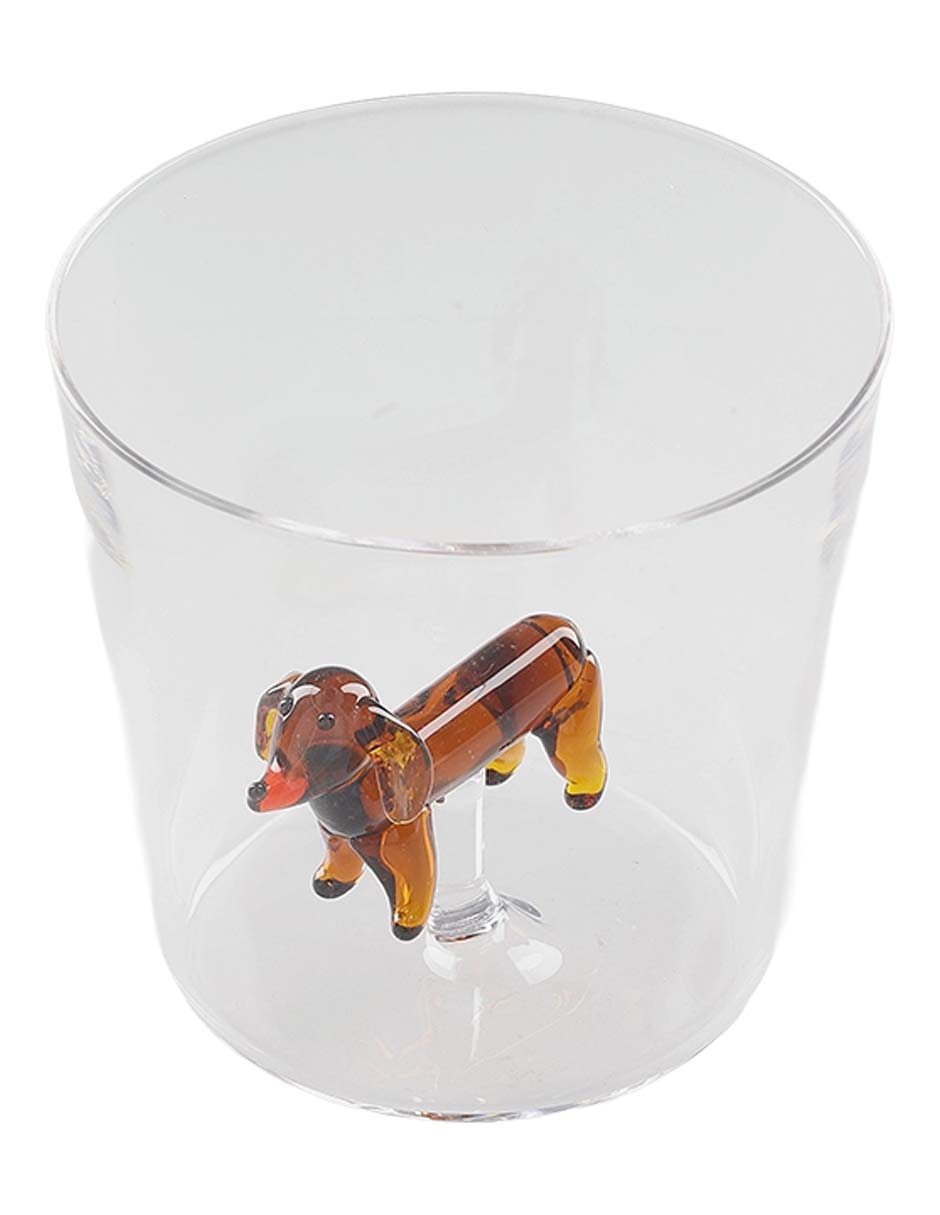 Set de vasos para agua Dogs Salchicha con 2 piezas