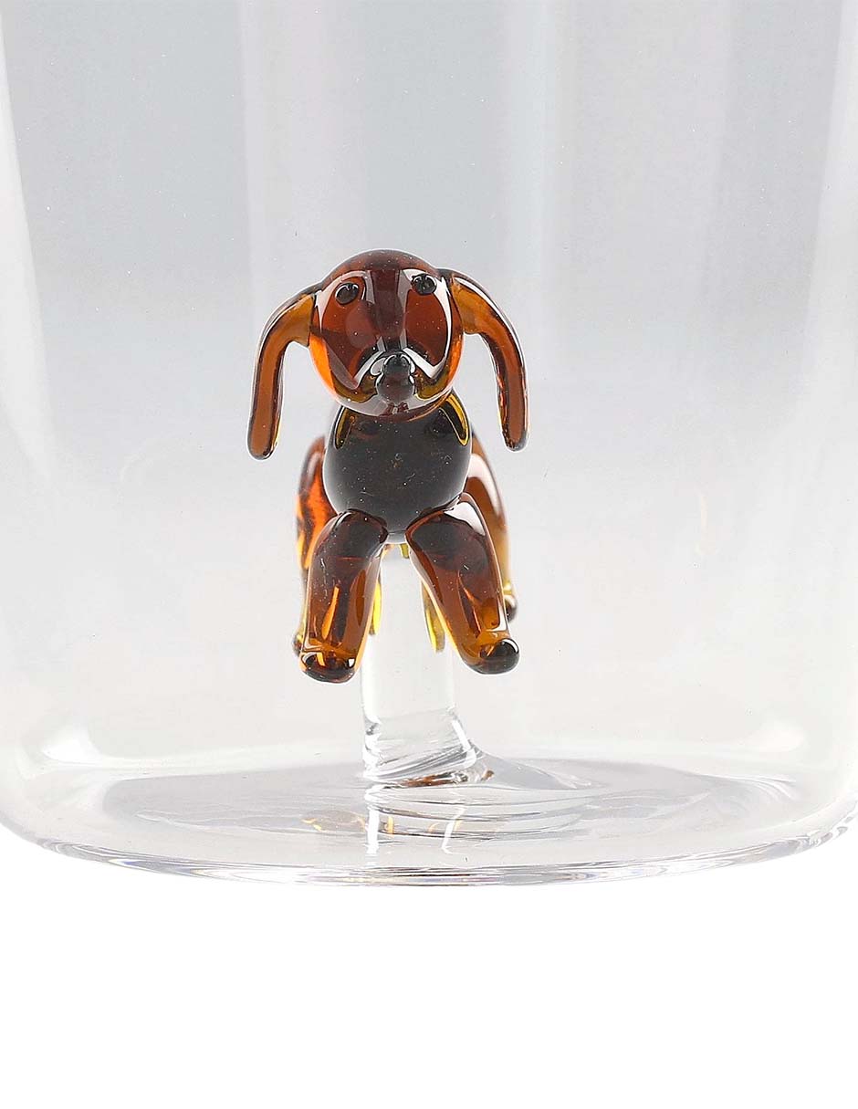 Set de vasos para agua Dogs Salchicha con 2 piezas