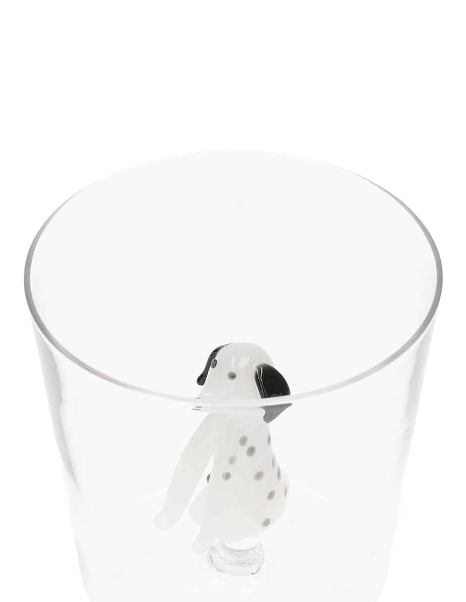 Set de vasos para agua dogs dalmata de borosilicato con 2 piezas 3