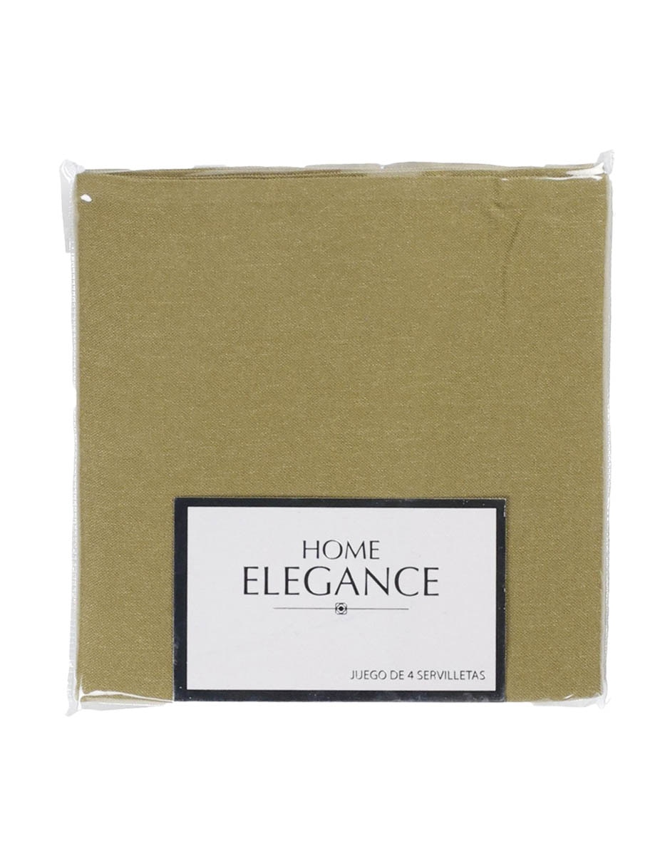 Set servilleta Home Elegance 4 piezas