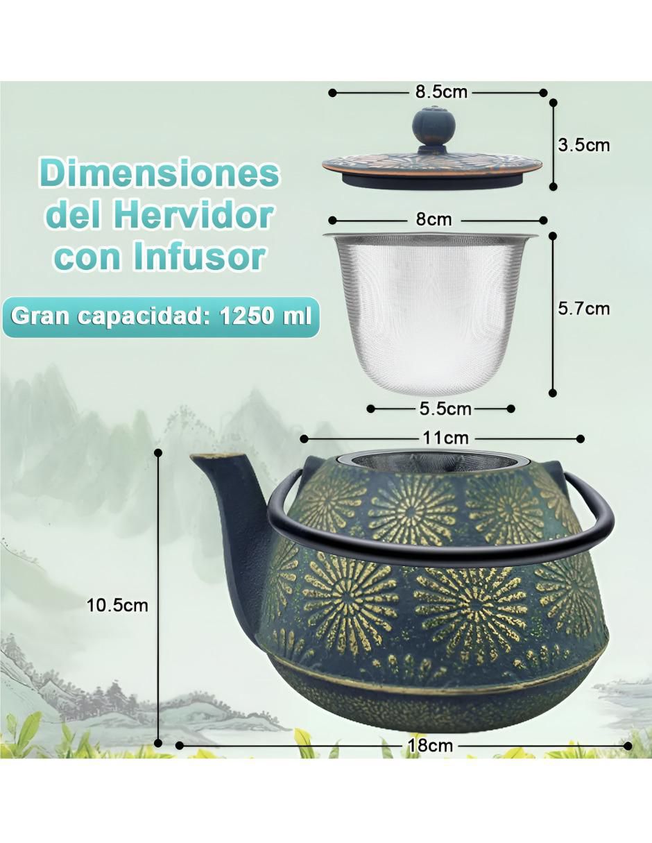 Tetera hervidora de hierro 5