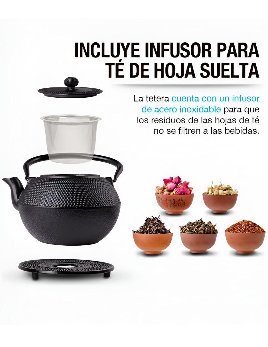 Tetera infusora de hierro 3