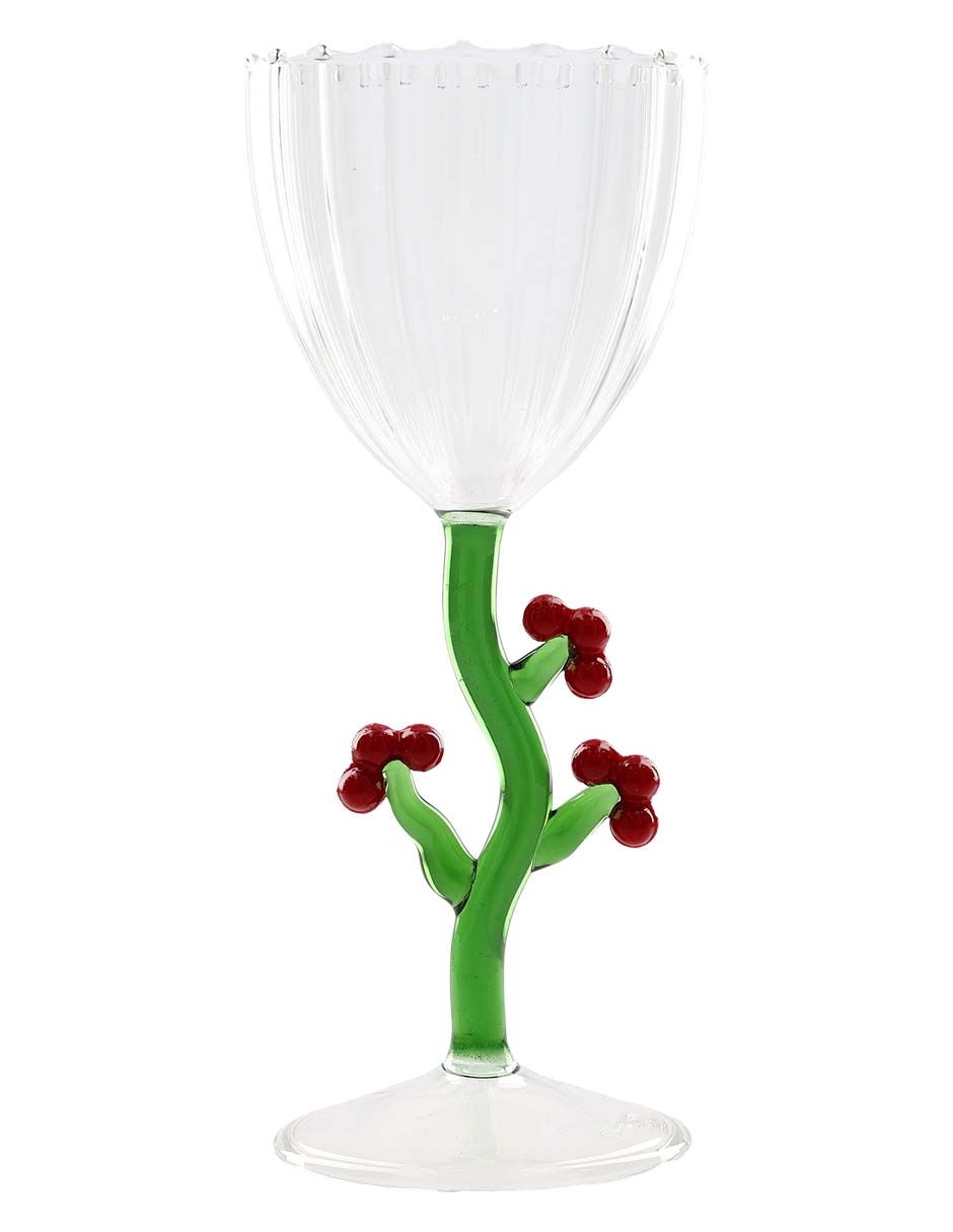 Copa vino de cactus Navidad botánica