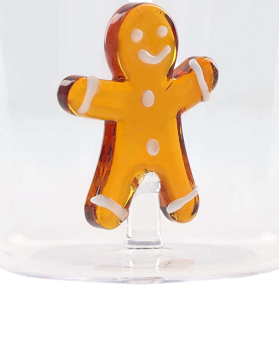 Vaso navideño para agua Mr Gingerbread Ct 3