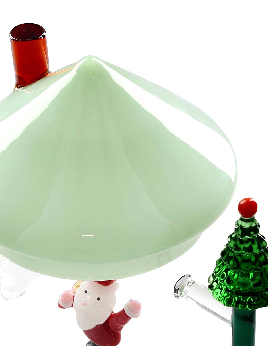 Tetera convencional navideña de borosilicato 2