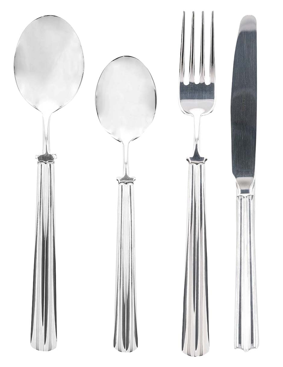 Set cubiertos Brooklyn de acero inoxidable 27 piezas Set cubiertos Brooklyn de acero inoxidable 27 piezas