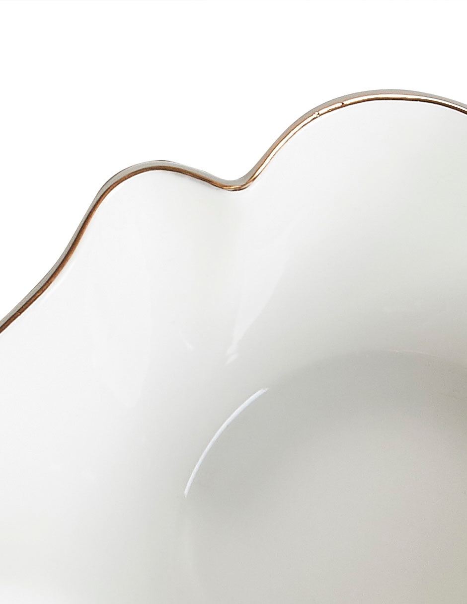 Set bowl Ondas Oasis 2 piezas de porcelana 6