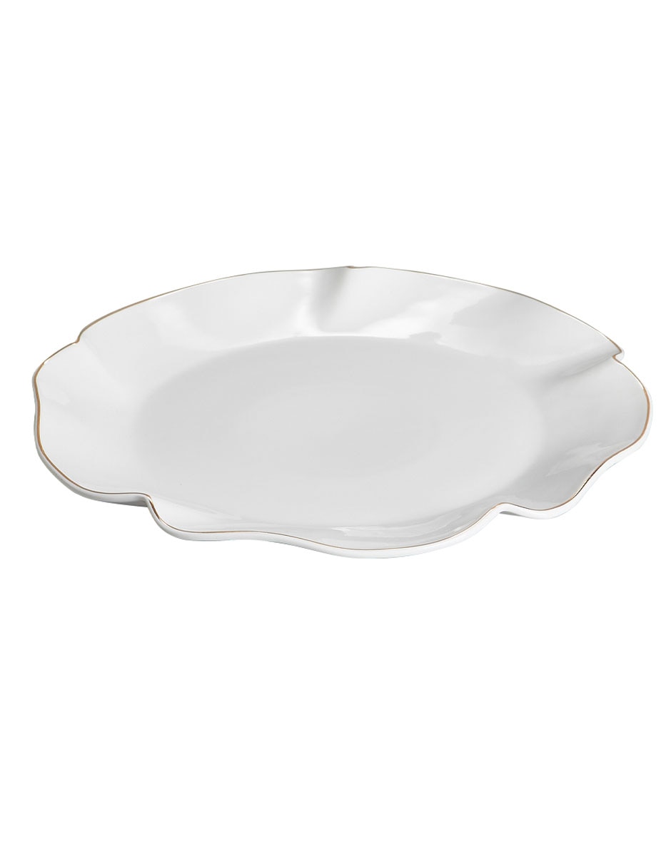 Platón Ondas Oasis de porcelana 2
