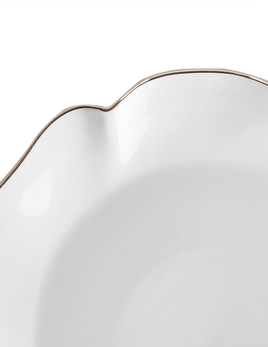 Platón Ondas Oasis de porcelana 3