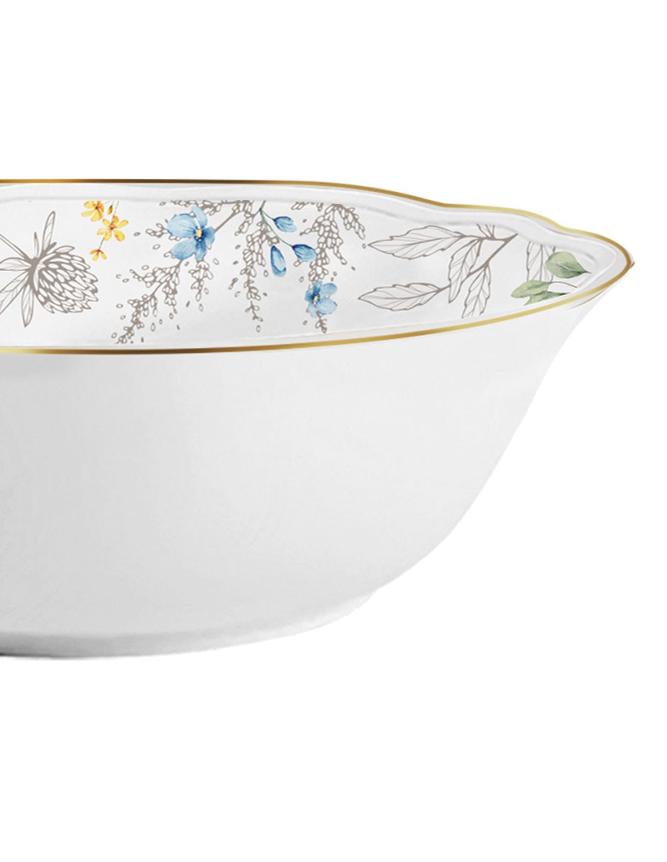 Vajilla Flowey Easter de porcelana para 4 personas 15