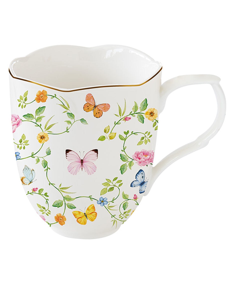 Vajilla cerrada Dancing Butterfly de porcelana para 4 personas 5