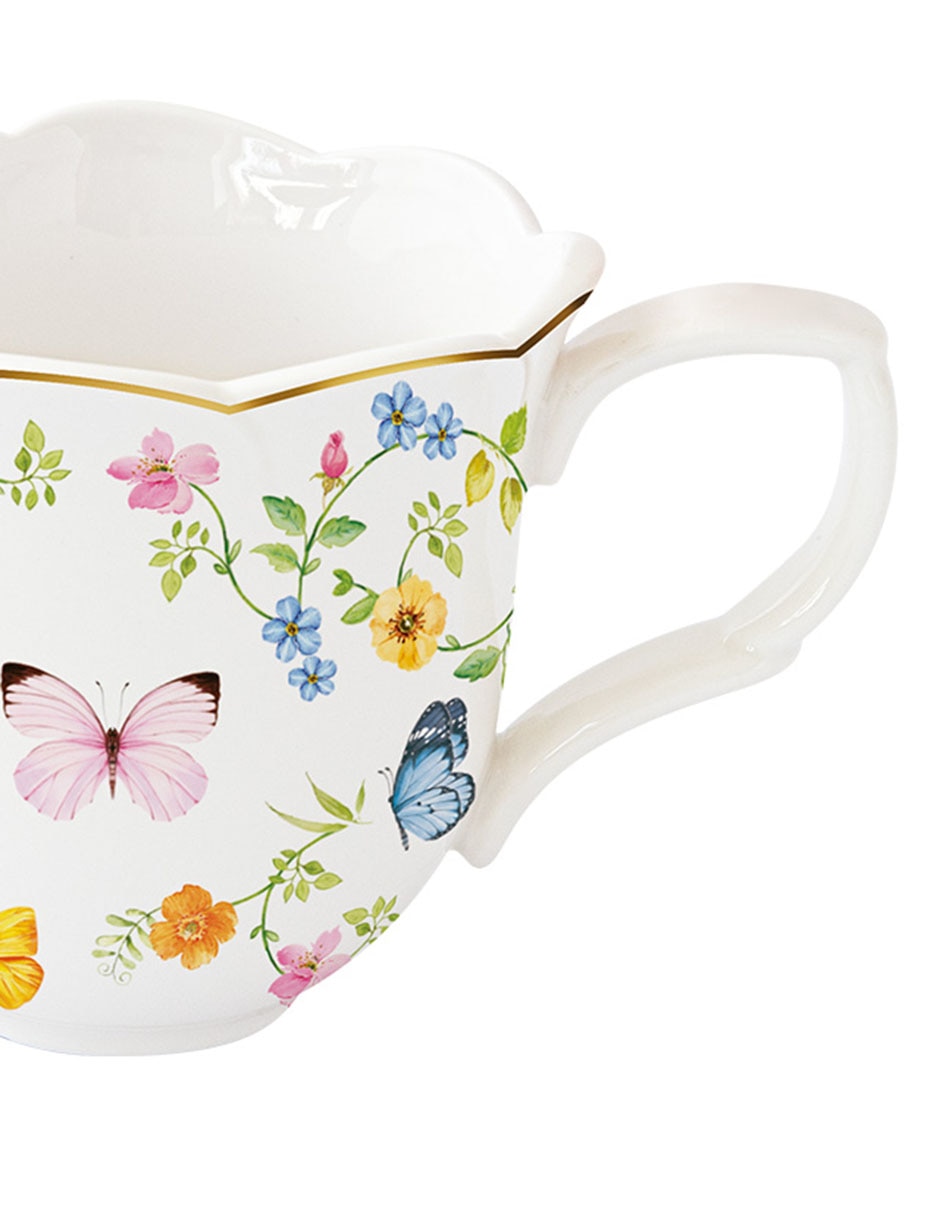 Cremera Dancing Butterfly de porcelana 2
