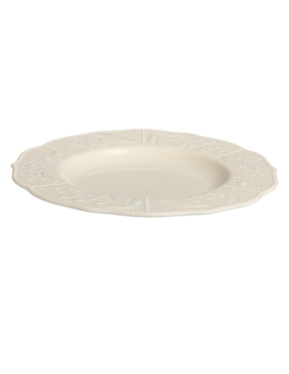 Plato trinche Bellflower de porcelana
