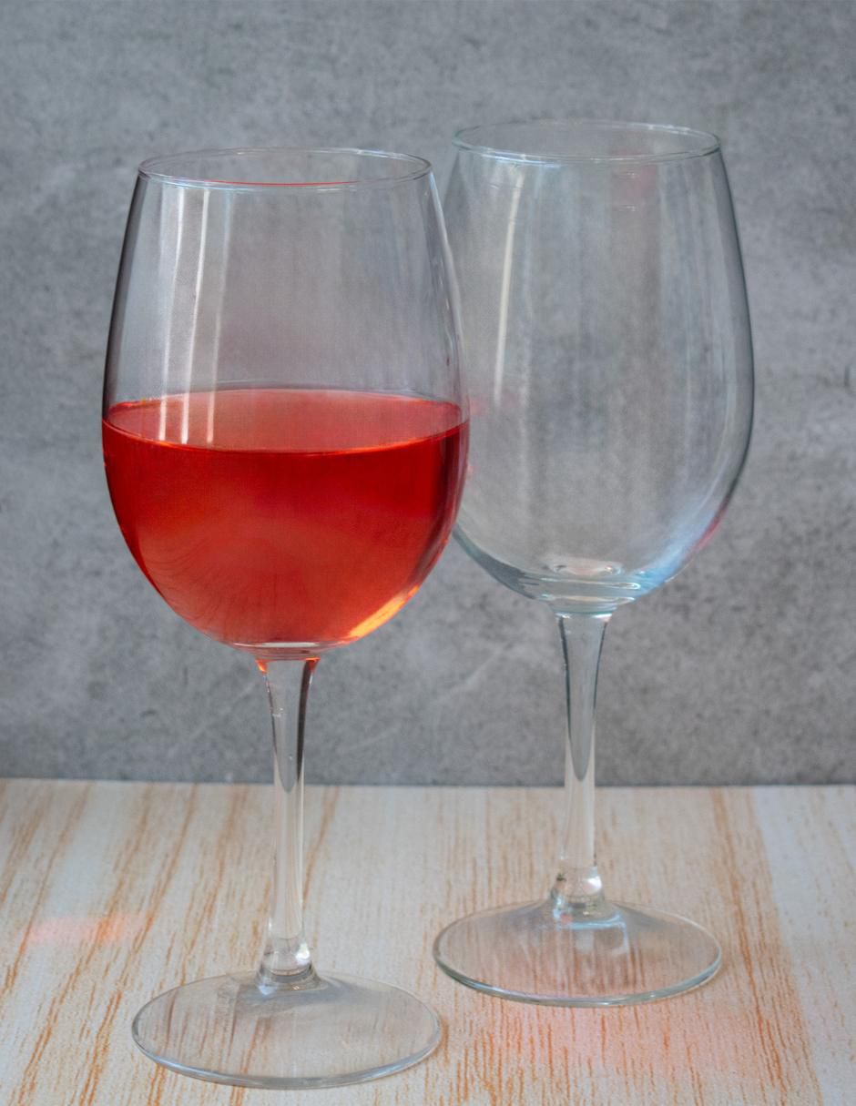 Set de copas para vino tinto So Wine  de vidrio 4 piezas 6