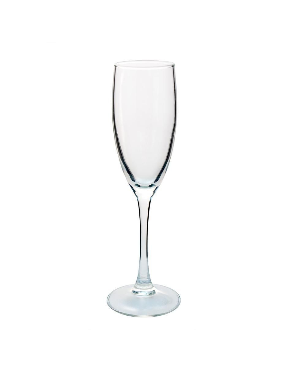 Set de copas flauta So Wine de vidrio 4 piezas 2