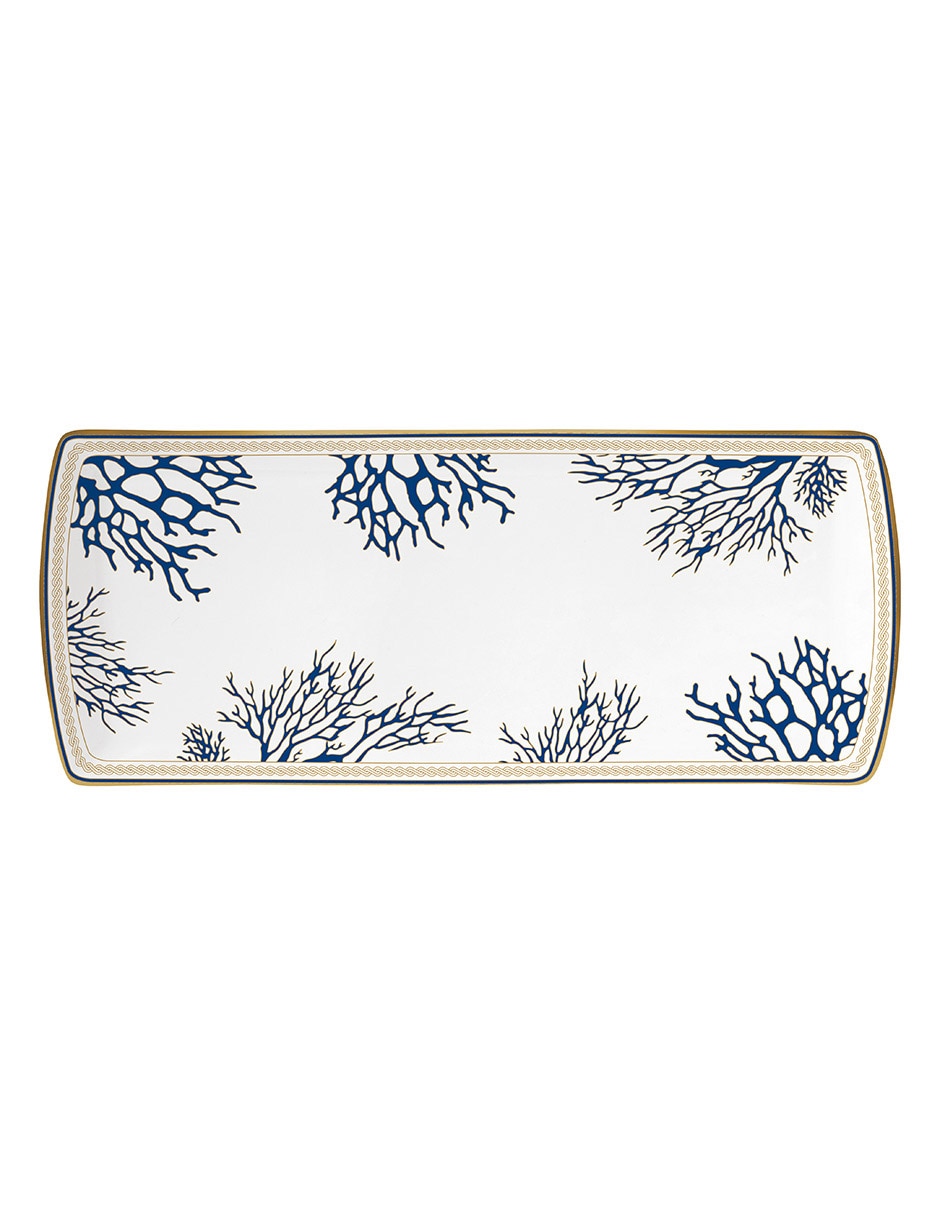 Charola multiusos Corallo de porcelana