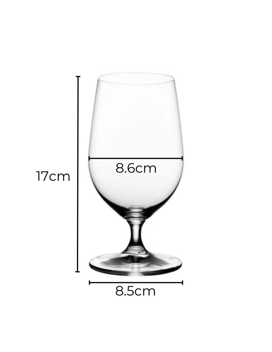 Set de copas para cerveza Ouverture de cristal 2 piezas 4