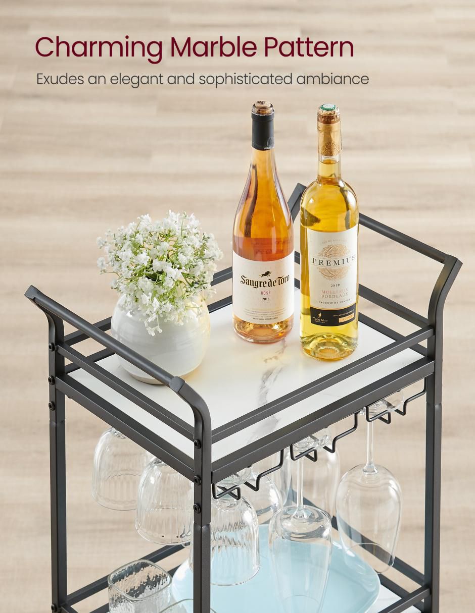 Carro de bar cocina Gabrila metal 2