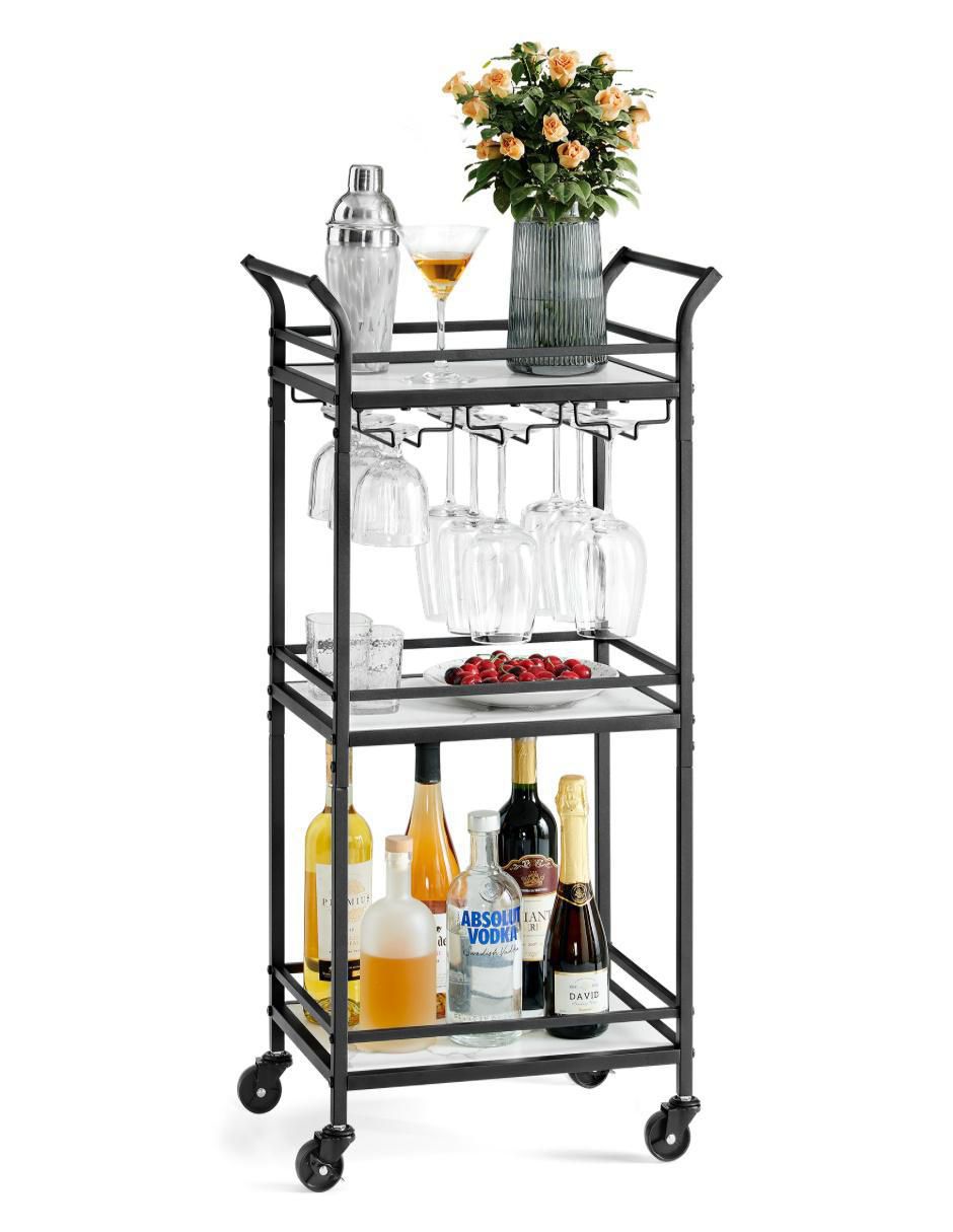 Carro de bar cocina Gabrila metal 3