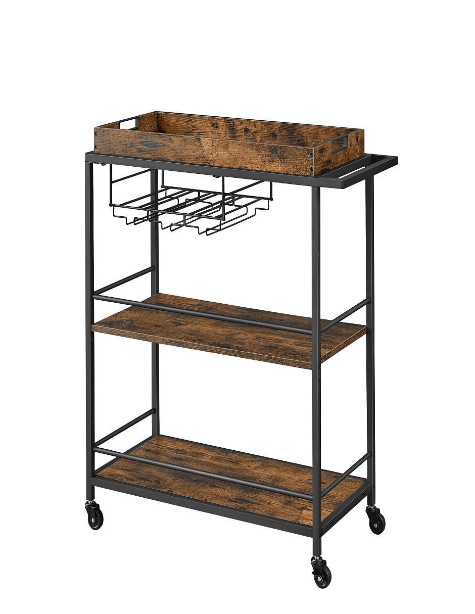 Carro de bar cocina Brewer metal