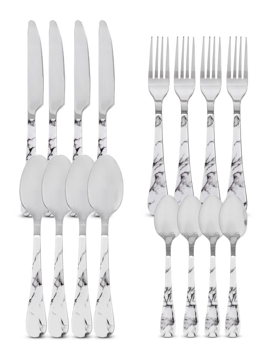 Set cubiertos de acero inoxidable 16 piezas 5