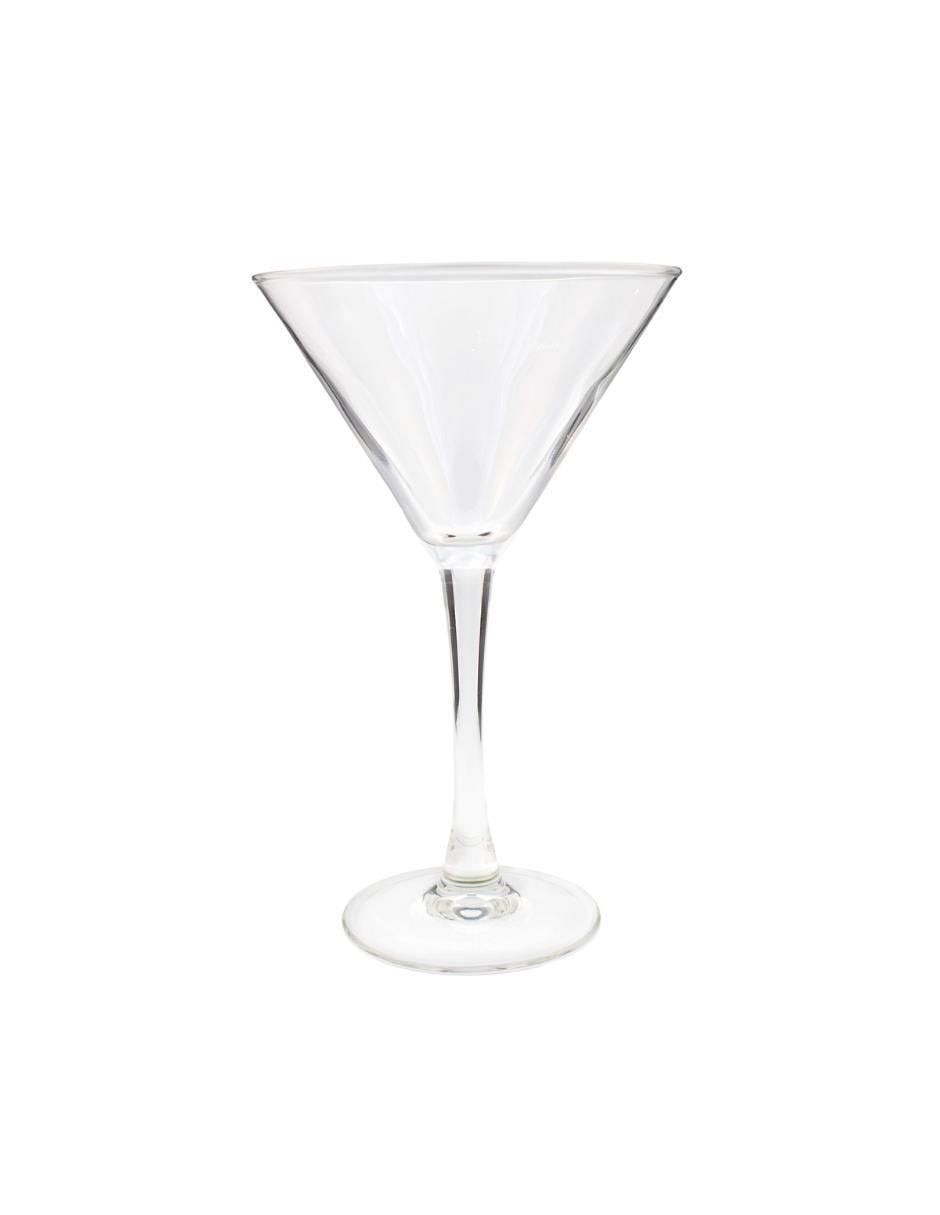 Set de copas para Martini de vidrio 6 piezas 2