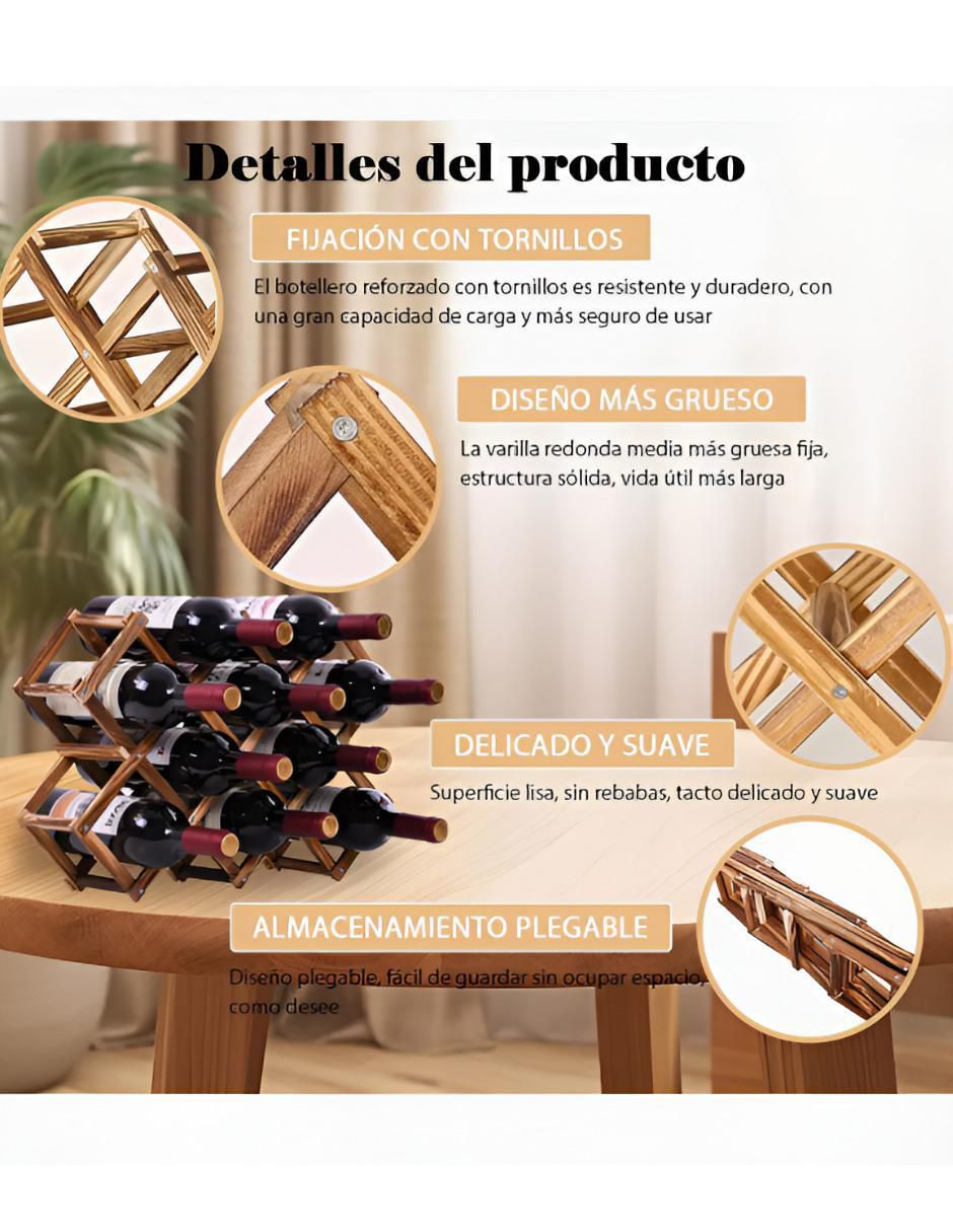 Cava de vinos Xtllar5665 capacidad 10 botellas 2