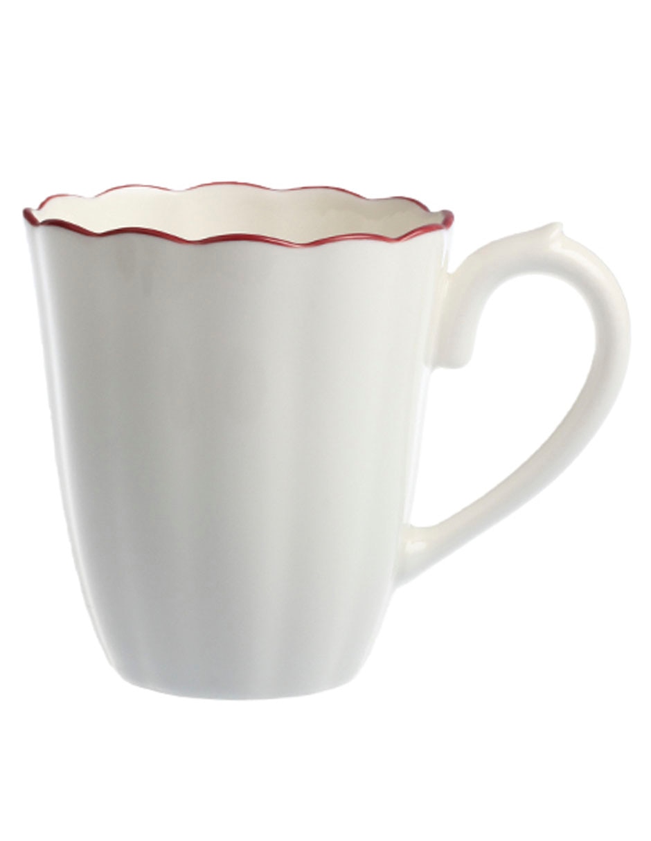 Taza clásica England Red Rim Taza clásica England Red Rim
