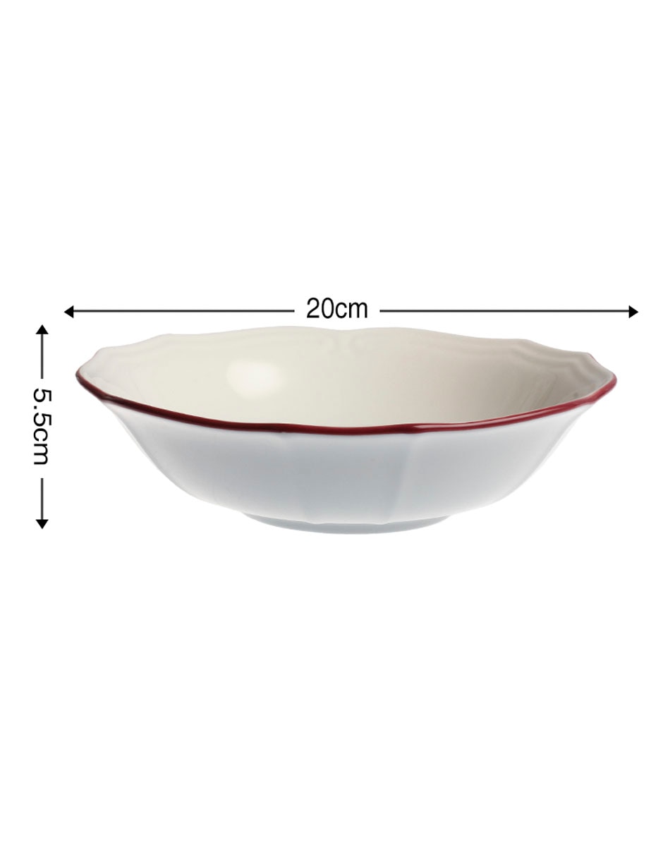 Plato sopa England de porcelana 5