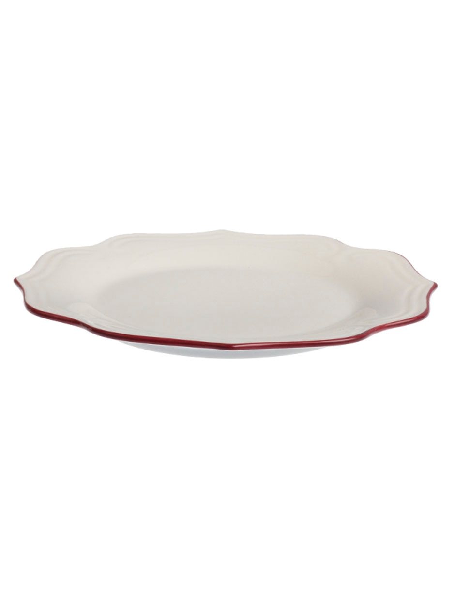 Plato postre England de porcelana 3