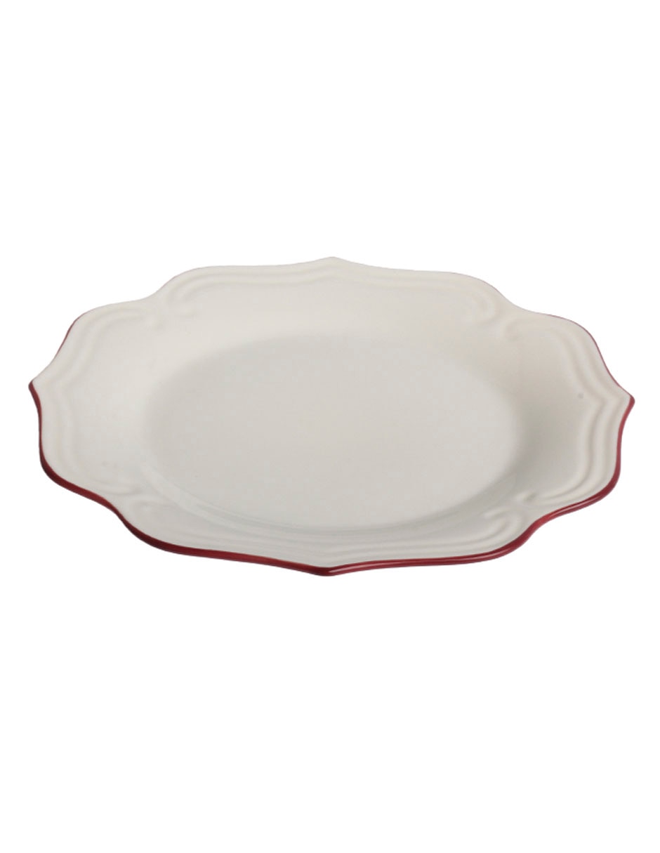 Plato ensalada England de porcelana 2