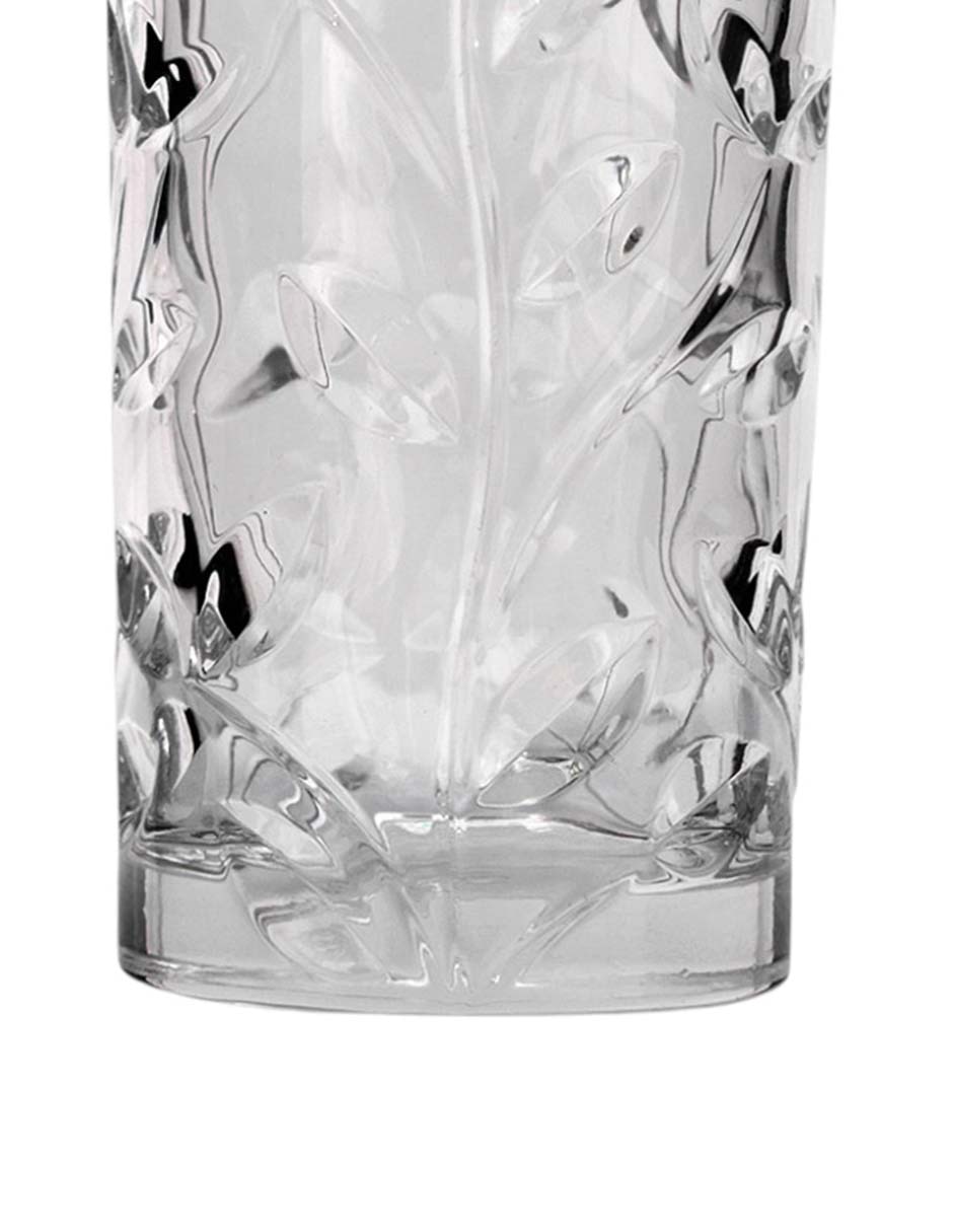 Vaso highball Laurus de cristal 4