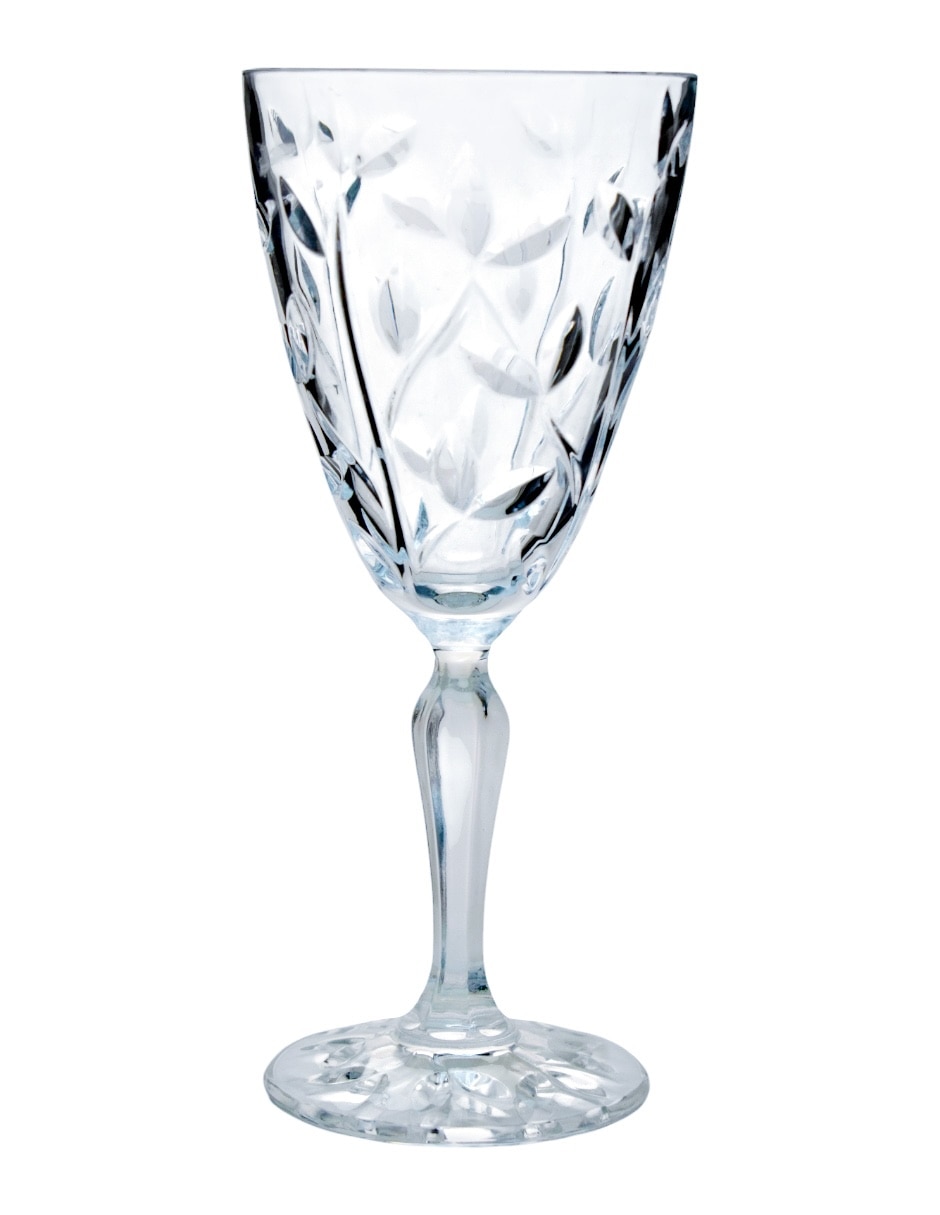 Set de copas para vino tinto Laurus de cristal 6 piezas 2