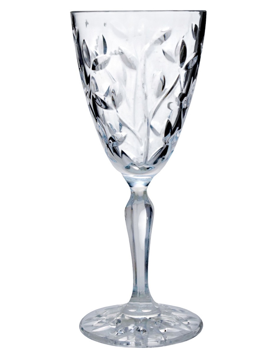 Set de copas para vino blanco Laurus de cristal 6 piezas 2