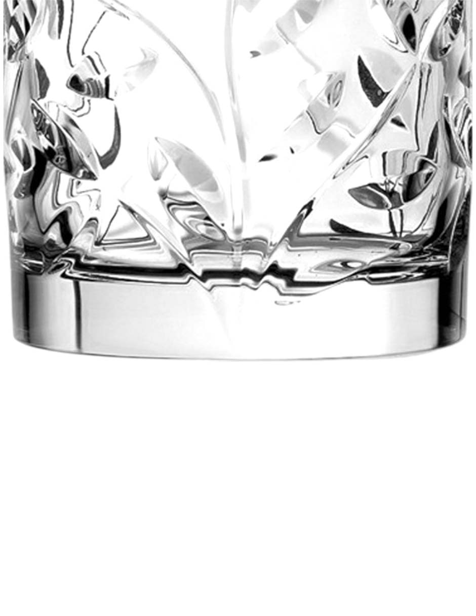 Vaso Old Fashion Laurus de cristal con 1 pieza 3