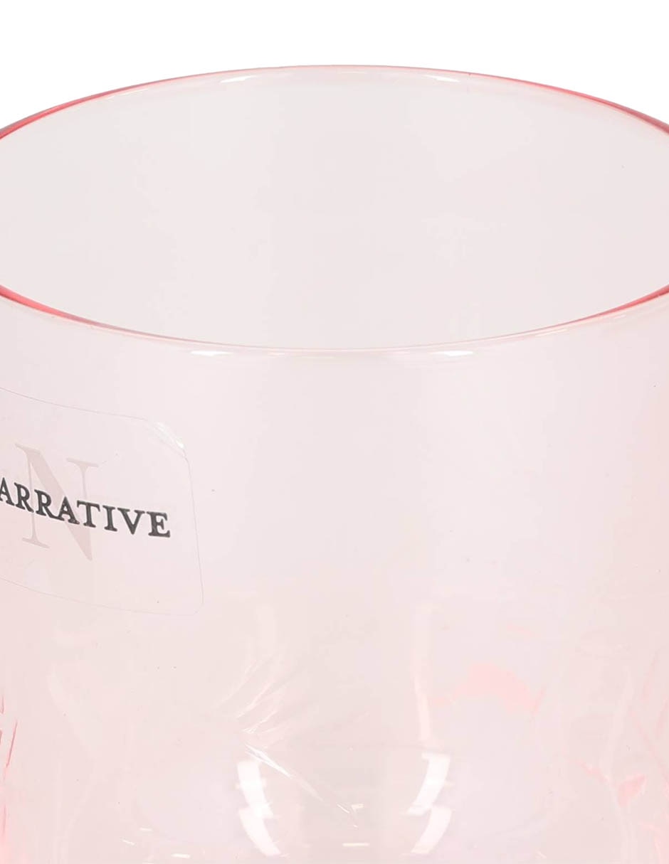 Vaso para agua Libélula de vidrio 2