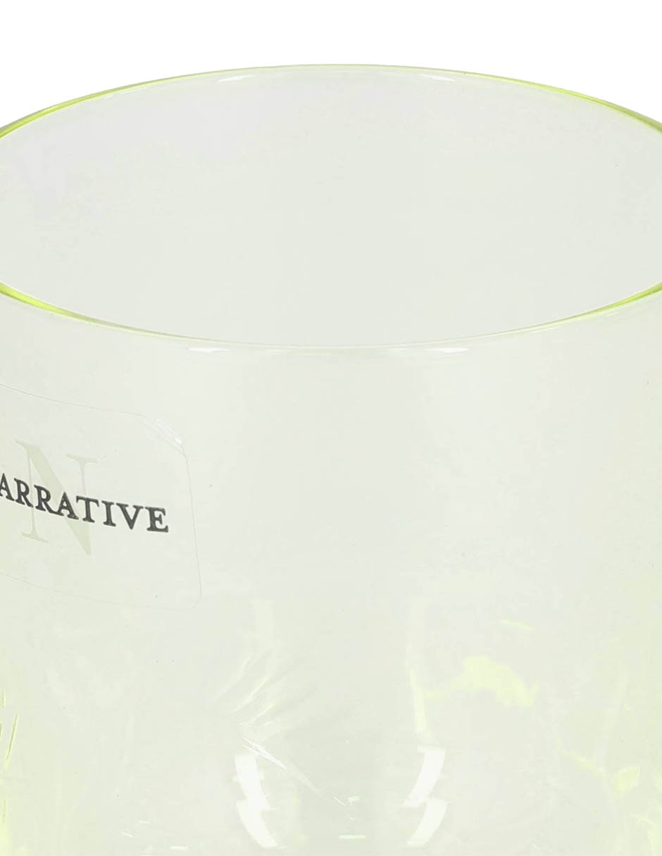 Vaso para agua Libélula de vidrio 2