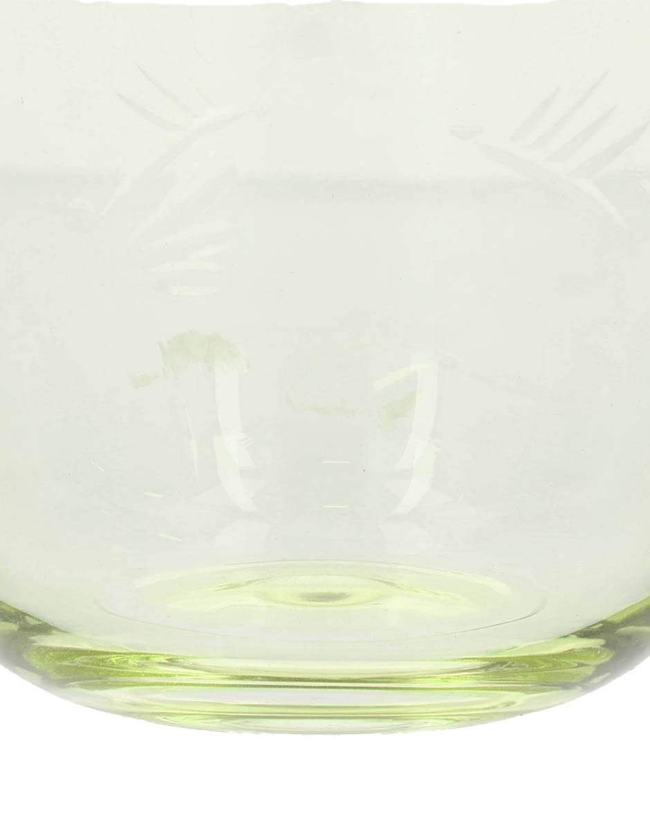Vaso para agua Libélula de vidrio 3