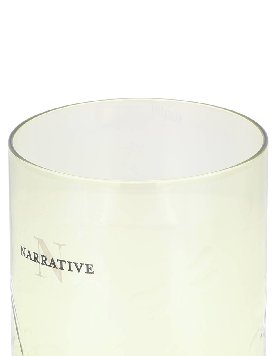 Vaso para agua Libélula de vidrio 2