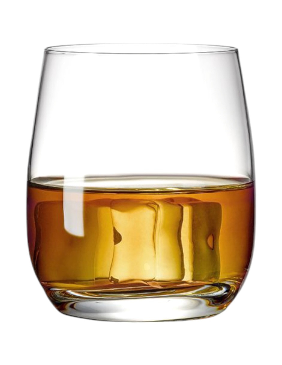 Vaso old fashion de cristal