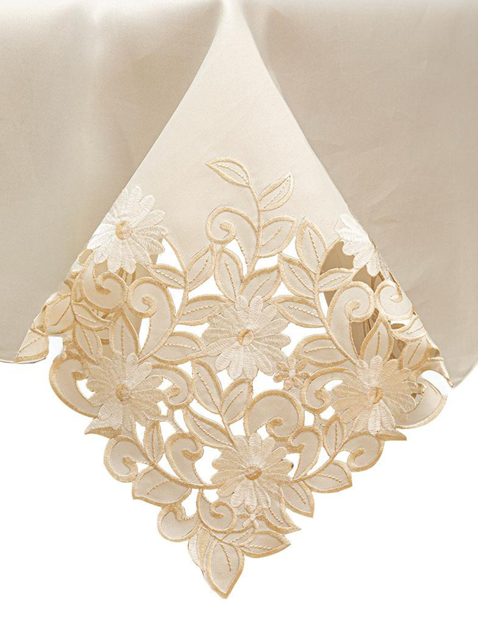Mantel rectangular de poliéster 
 Florianne 2