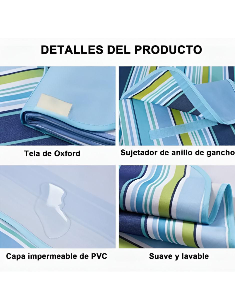 Mantel rectangular de nylon Xtllar3751 3