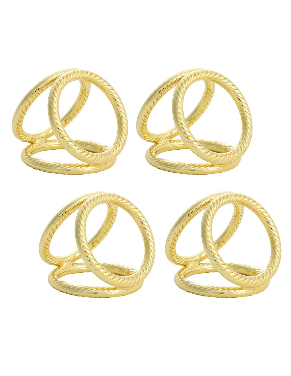 Set aro servilleta Trinity Aura